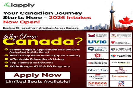Your Canadian Journey Starts Here - 2026 Intakes Now Open!